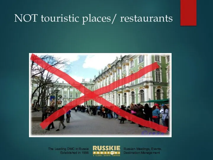 NOT touristic places/ restaurants