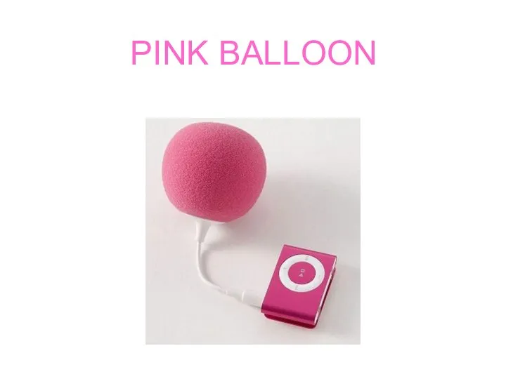 PINK BALLOON