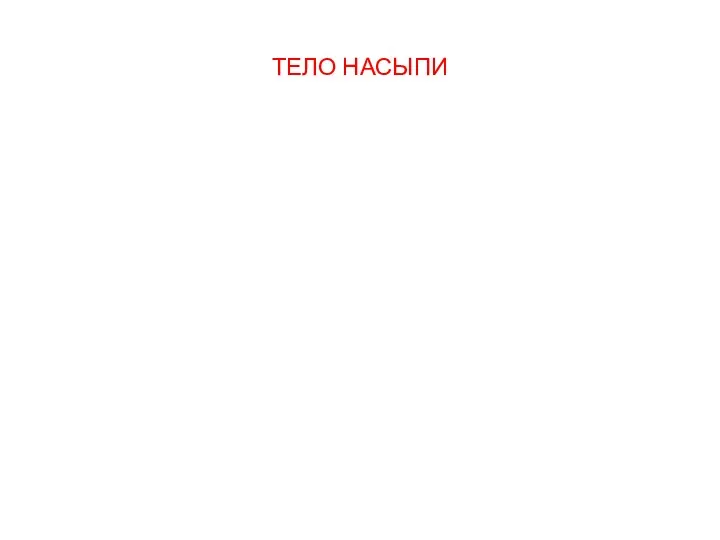 ТЕЛО НАСЫПИ