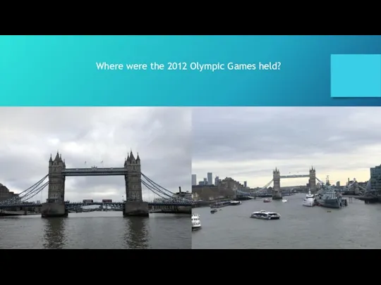Where were the 2012 Olympic Games held?