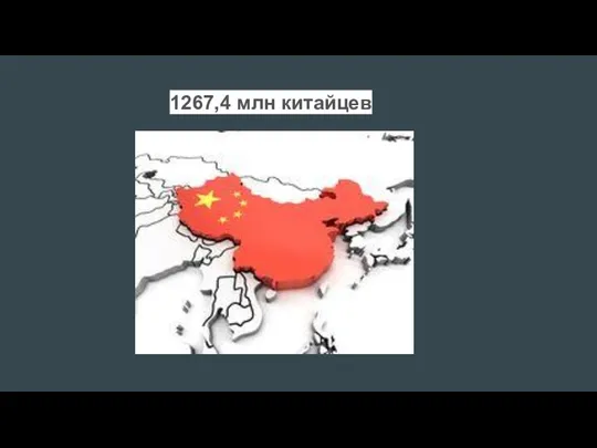 1267,4 млн китайцев