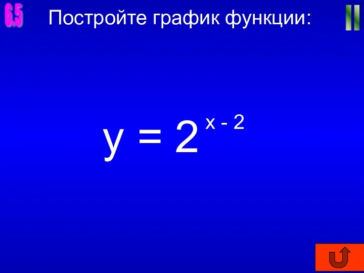 6.5 II Постройте график функции: