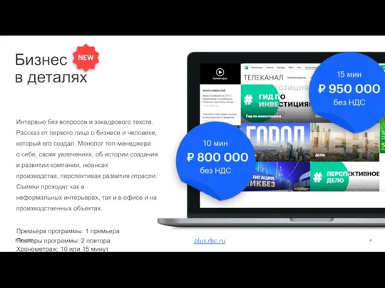 Бизнес в деталях РБК+ 360 plus.rbc.ru Интервью без вопросов и закадрового текста.