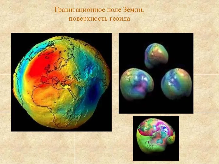 Гравитационное поле Земли, поверхность геоида
