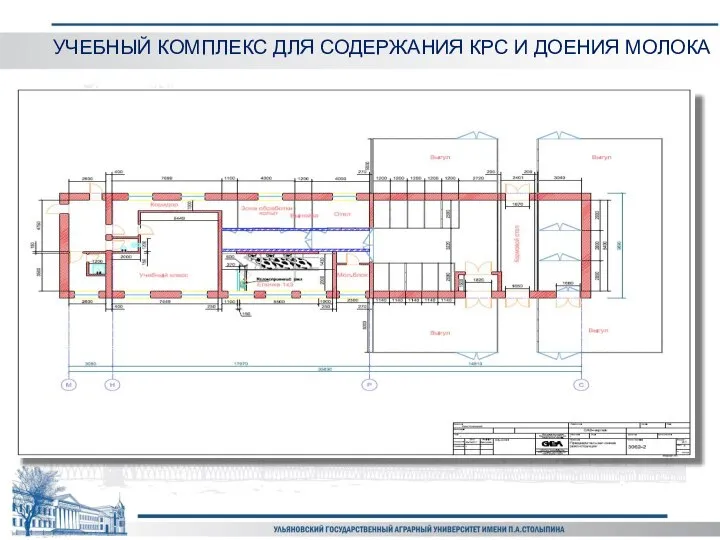 УЧЕБНЫЙ КОМПЛЕКС ДЛЯ СОДЕРЖАНИЯ КРС И ДОЕНИЯ МОЛОКА