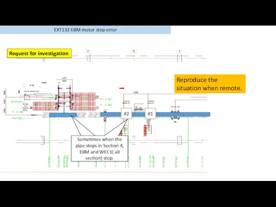 EXT132 EBM motor stop error #2 #1 When the pipe stops in