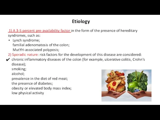 Etiology 1) A 3-5 percent pre-availability factor in the form of the