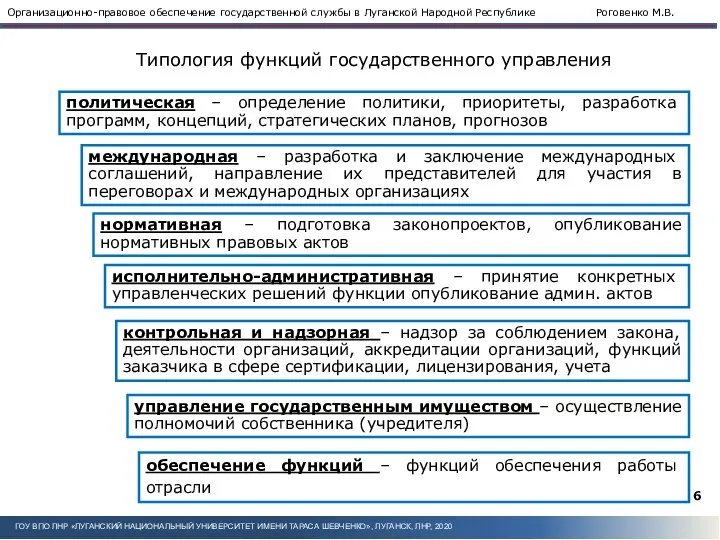 политическая – определение политики, приоритеты, разработка программ, концепций, стратегических планов, прогнозов международная