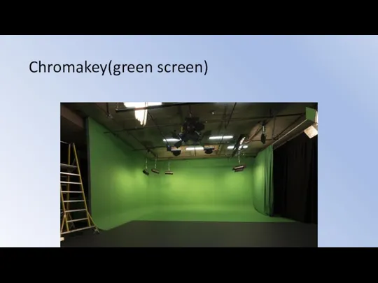 Chromakey(green screen)