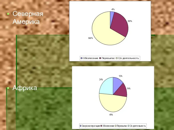 Северная Америка Африка