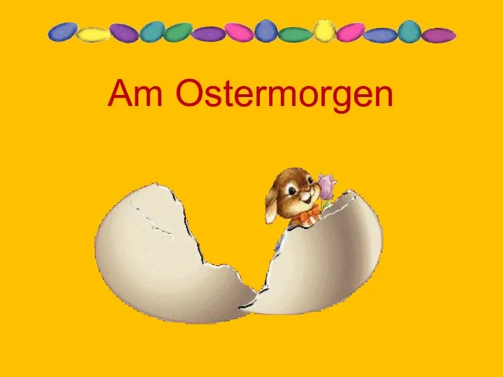 Am Ostermorgen