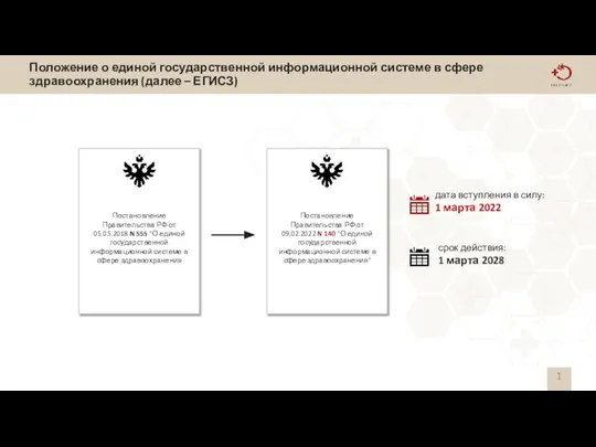 Положение о единой государственной информационной системе в сфере здравоохранения (далее – ЕГИСЗ)