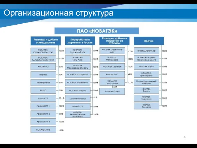 Организационная структура