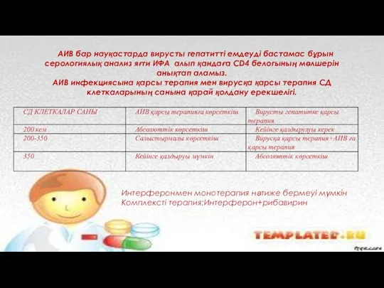 АИВ бар науқастарда вирусты гепатитті емдеуді бастамас бұрын серологиялық анализ яғги ИФА