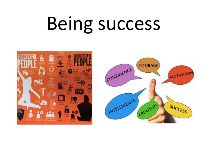 Being success