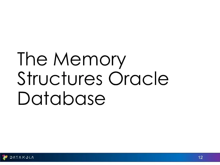 The Memory Structures Oracle Database