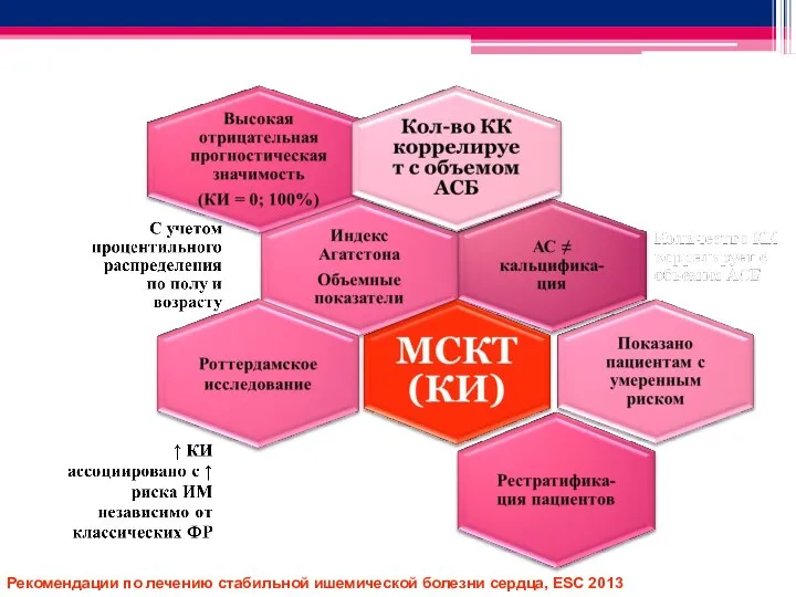 Рекомендации по лечению стабильной ишемической болезни сердца, ESC 2013
