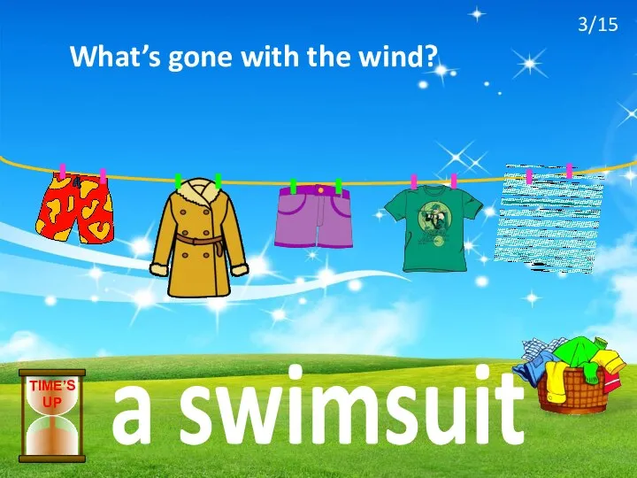 What’s gone with the wind? a swimsuit TIME’S UP 3/15
