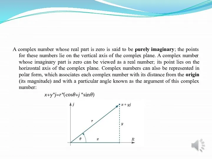 A complex number whose real part is zero is said to be