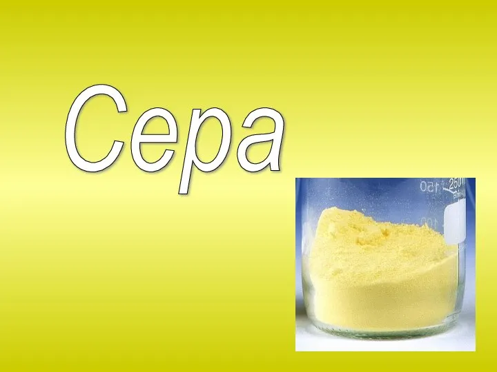 Сера