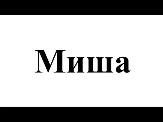 Миша