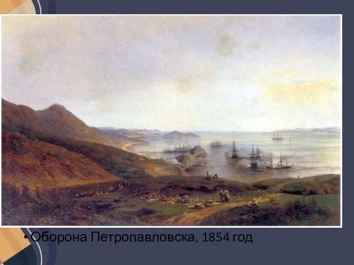 Оборона Петропавловска, 1854 год