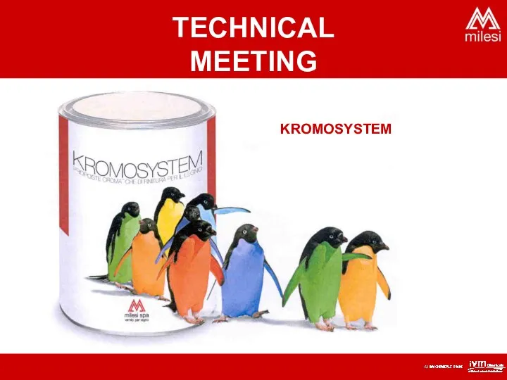 KROMOSYSTEM TECHNICAL MEETING