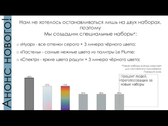 Анонс нового! Нам не хотелось останавливаться лишь на двух наборах, поэтому Мы