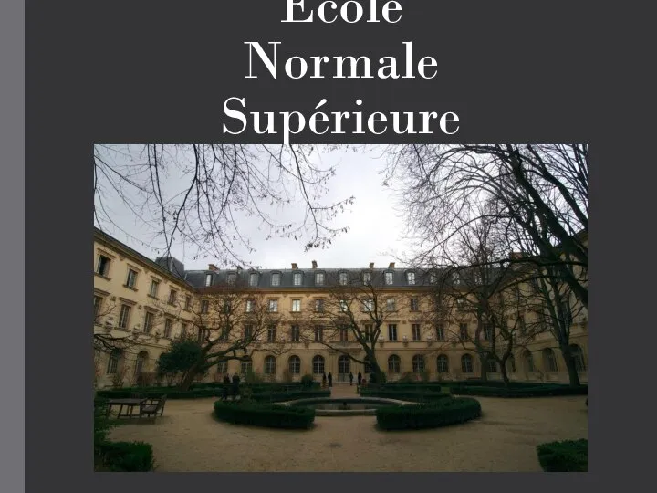 École Normale Supérieure