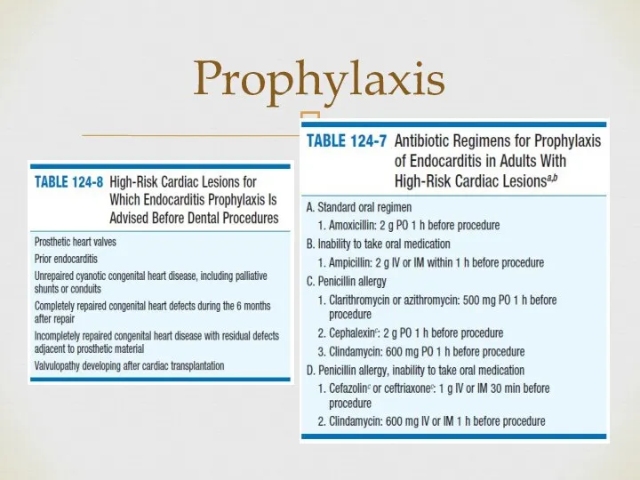 Prophylaxis