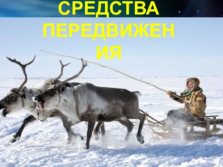 СРЕДСТВА ПЕРЕДВИЖЕНИЯ