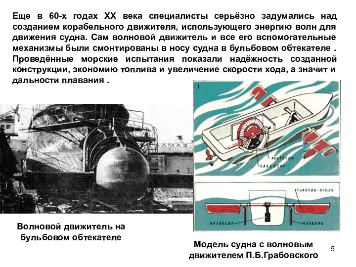 Еще в 60-х годах ХХ века специалисты серьёзно задумались над созданием корабельного