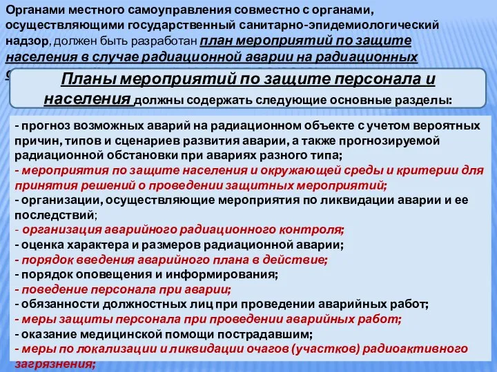 Органами местного самоуправления совместно с органами, осуществляющими государственный санитарно-эпидемиологический надзор, должен быть