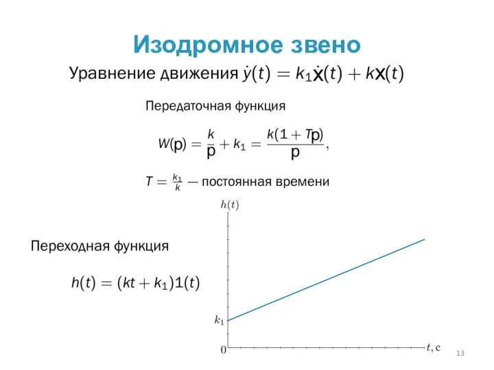 Изодромное звено