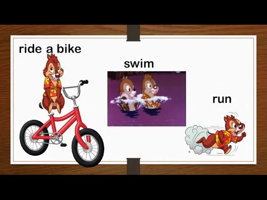 ride a bike swim run