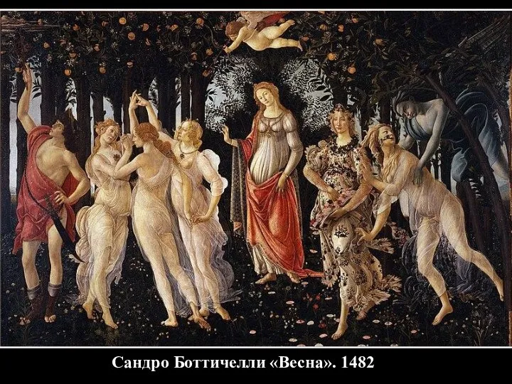 Сандро Боттичелли «Весна». 1482