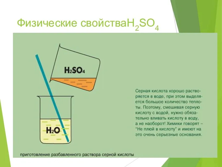 Физические свойстваH2SO4