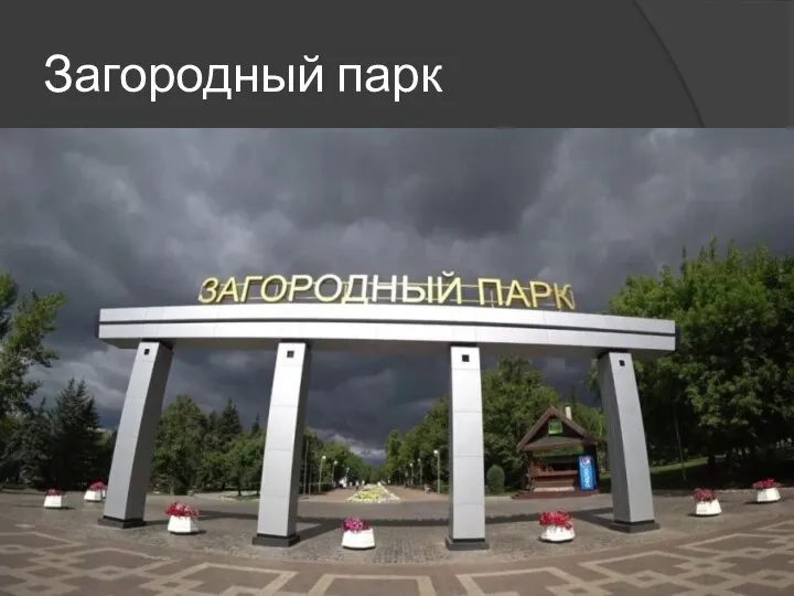 Загородный парк