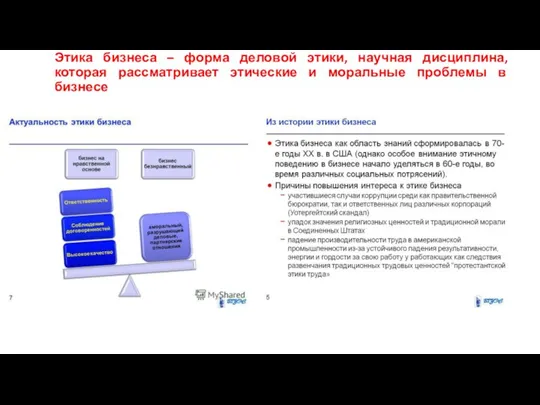 Этика бизнеса – форма деловой этики, научная дисциплина, которая рассматривает этические и моральные проблемы в бизнесе