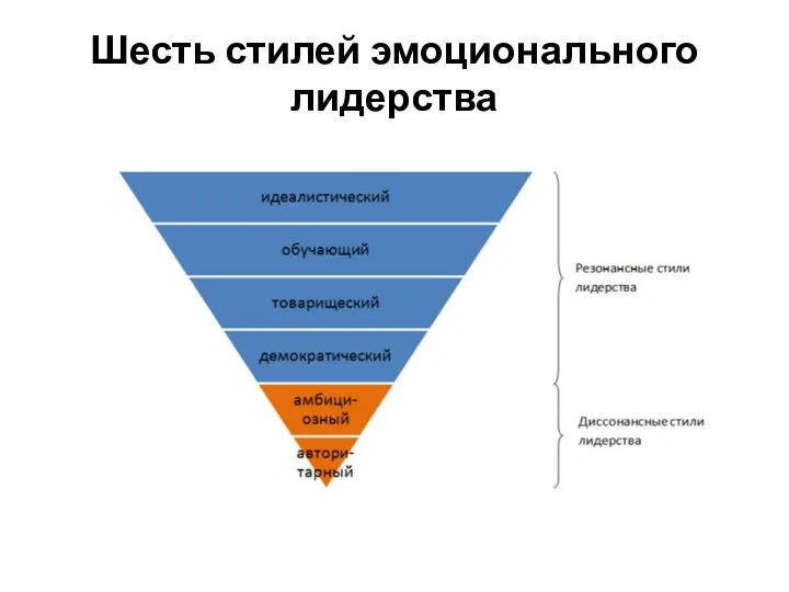 Шесть стилей эмоционального лидерства