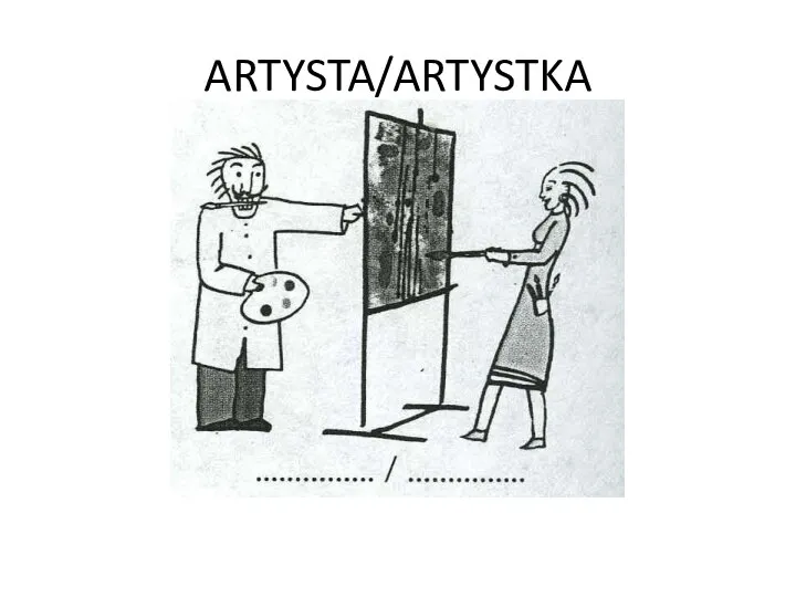 ARTYSTA/ARTYSTKA
