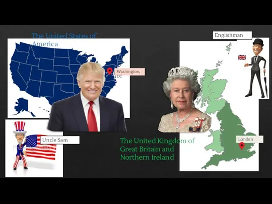 The United States of America The United Kingdom of Great Britain and