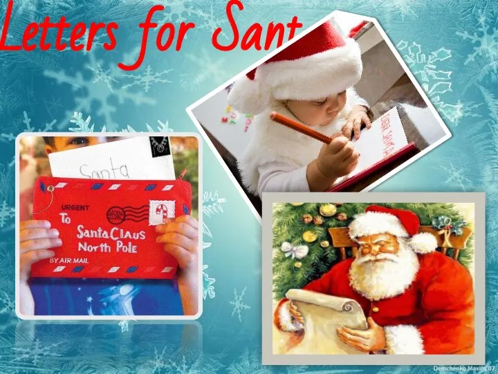 Letters for Santa