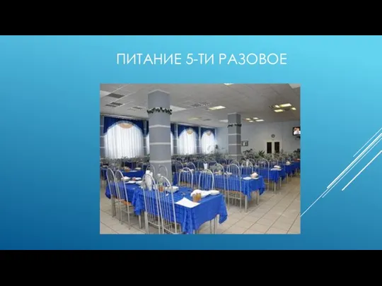 ПИТАНИЕ 5-ТИ РАЗОВОЕ