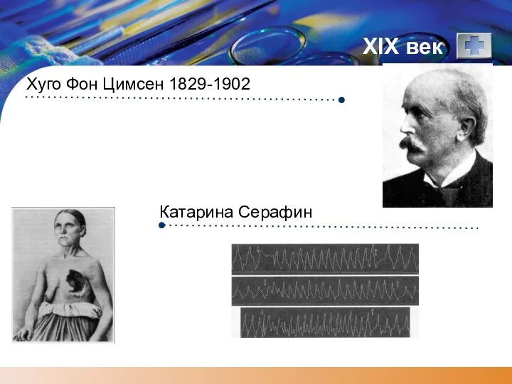 XIX век Хуго Фон Цимсен 1829-1902 Катарина Серафин