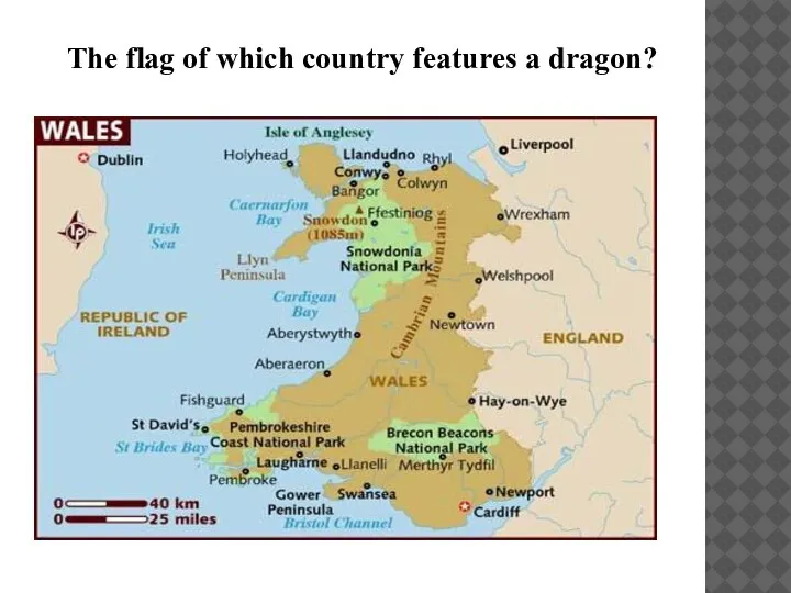 The flag of which country features a dragon?