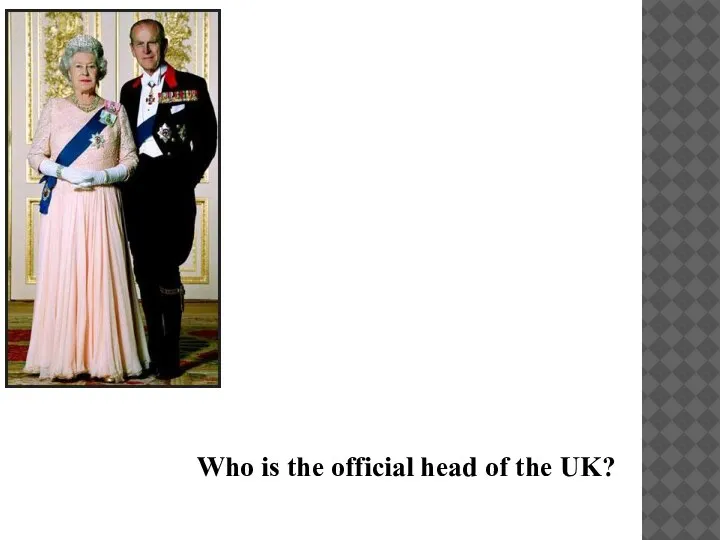 Who is the official head of the UK?