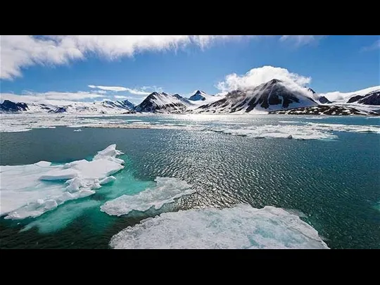 Температура вод Атлантического океана +16 °C