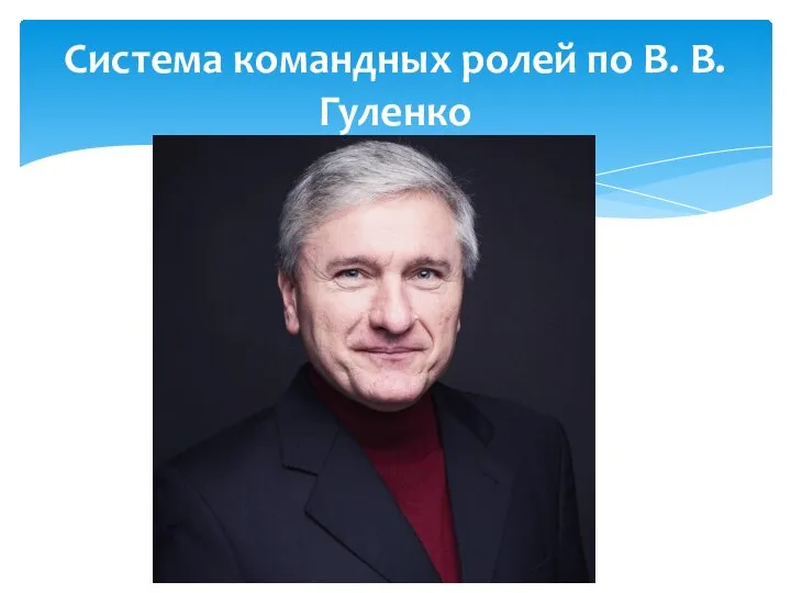 Система командных ролей по В. В. Гуленко