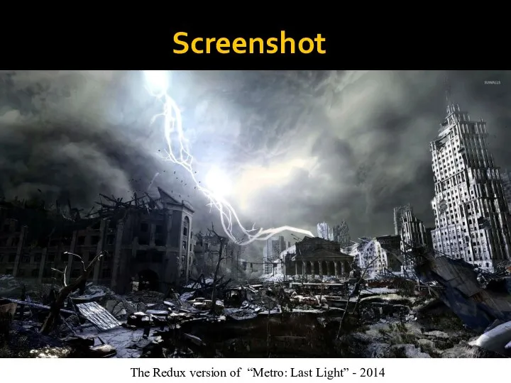 Screenshot The Redux version of “Metro: Last Light” - 2014